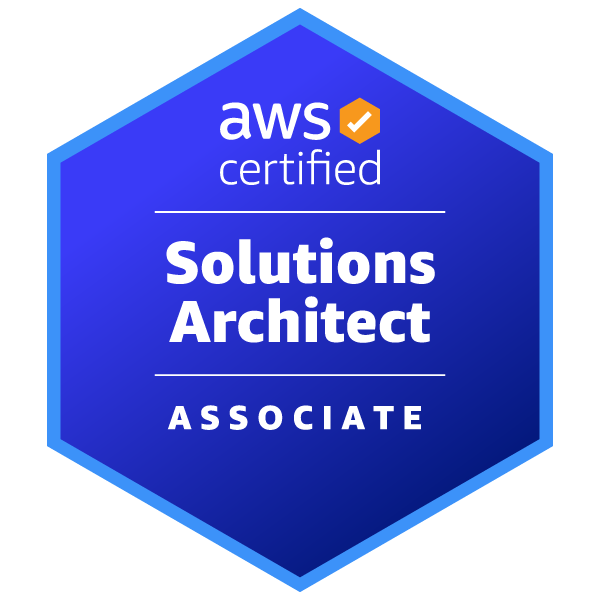 AWS Certified Solution Architect badge